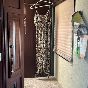 Cheetah print jumper